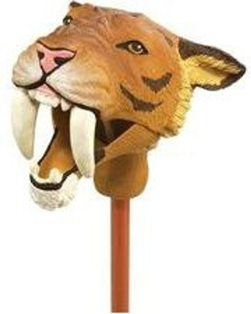 WILD REPUBLIC Smilodon Pincher Toy Toy 4.6 inch Smilodon