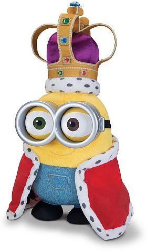 Despicable Me Minions Movie Electronic King Bob Plush - 1 Inch - Minions  Movie Electronic King Bob Plush . Buy Bob Toys In India. Shop For Despicable  Me Products In India. | Flipkart.Com