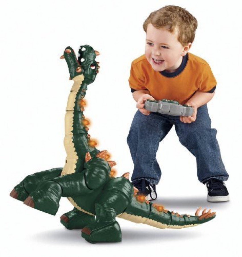 Fisher price hot sale dinosaur toy