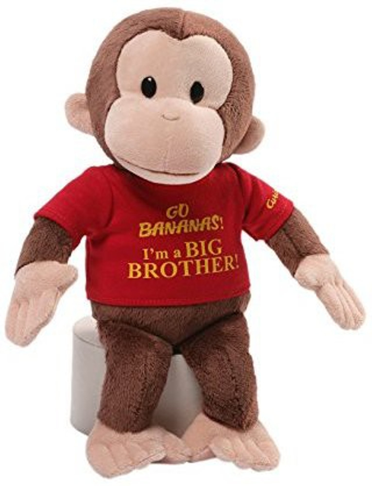 Big curious george stuffed animal hotsell