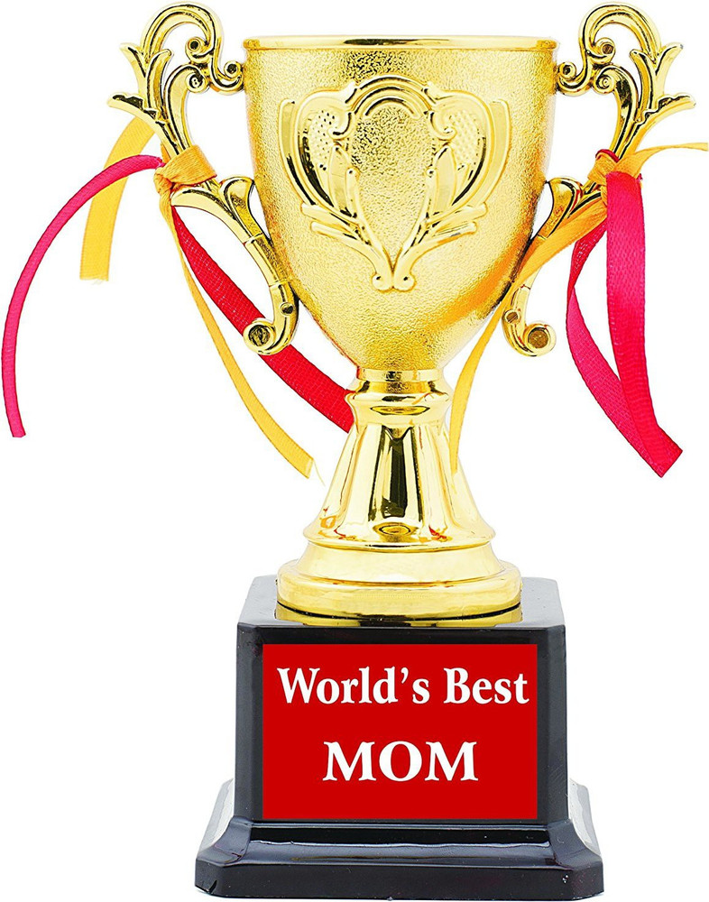 Worlds best mom hotsell trophy