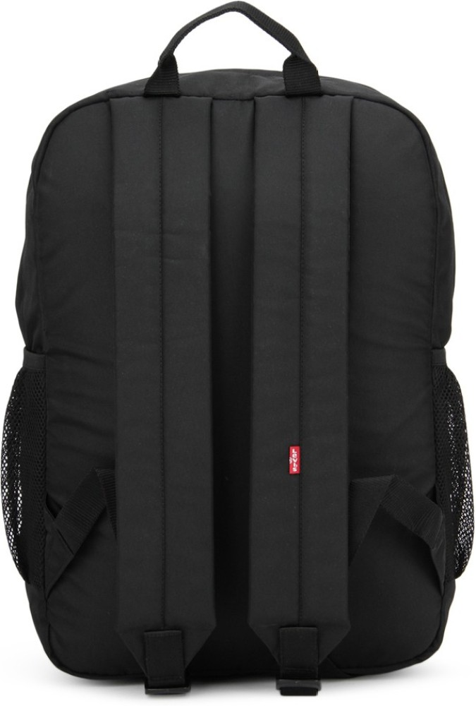 LEVI'S Coated Canvas bag with leather patch 2.5 L Laptop Backpack Red -  Price in India