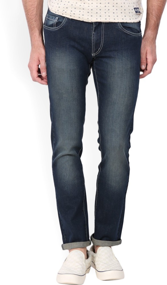 Flying machine slim men sales blue jeans