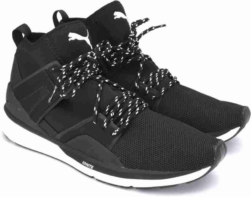 PUMA B.O.G Limitless Hi Sneakers For Men Buy Puma Black Puma Black Puma White Color PUMA B.O.G Limitless Hi Sneakers For Men Online at Best Price Shop Online for Footwears in India