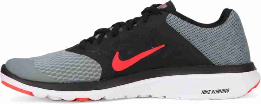 NIKE FS LITE RUN 3 Running Shoes For Men Buy Grey Black White Crimson Color NIKE FS LITE RUN 3 Running Shoes For Men Online at Best Price Shop Online