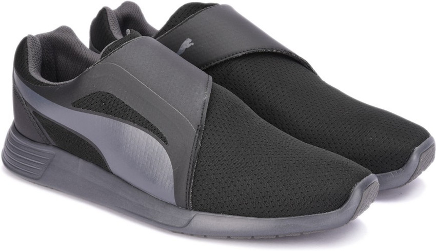 PUMA ST Trainer Evo AC IDP Running Shoes For Men Buy Puma Black Asphalt Color PUMA ST Trainer Evo AC IDP Running Shoes For Men Online at Best Price Shop Online