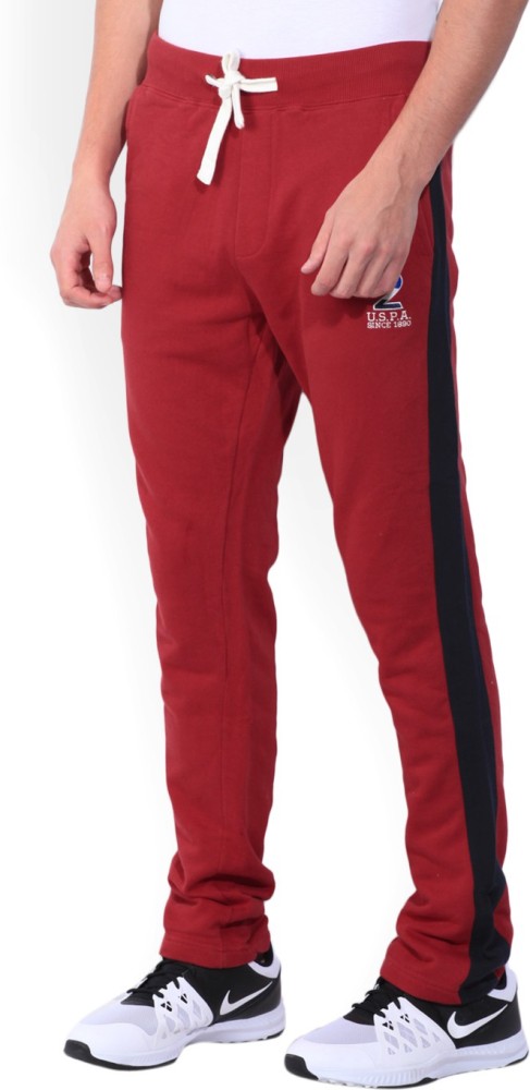 Buy US Polo Assn Contrast Tape Solid Track Pants  NNNOWcom