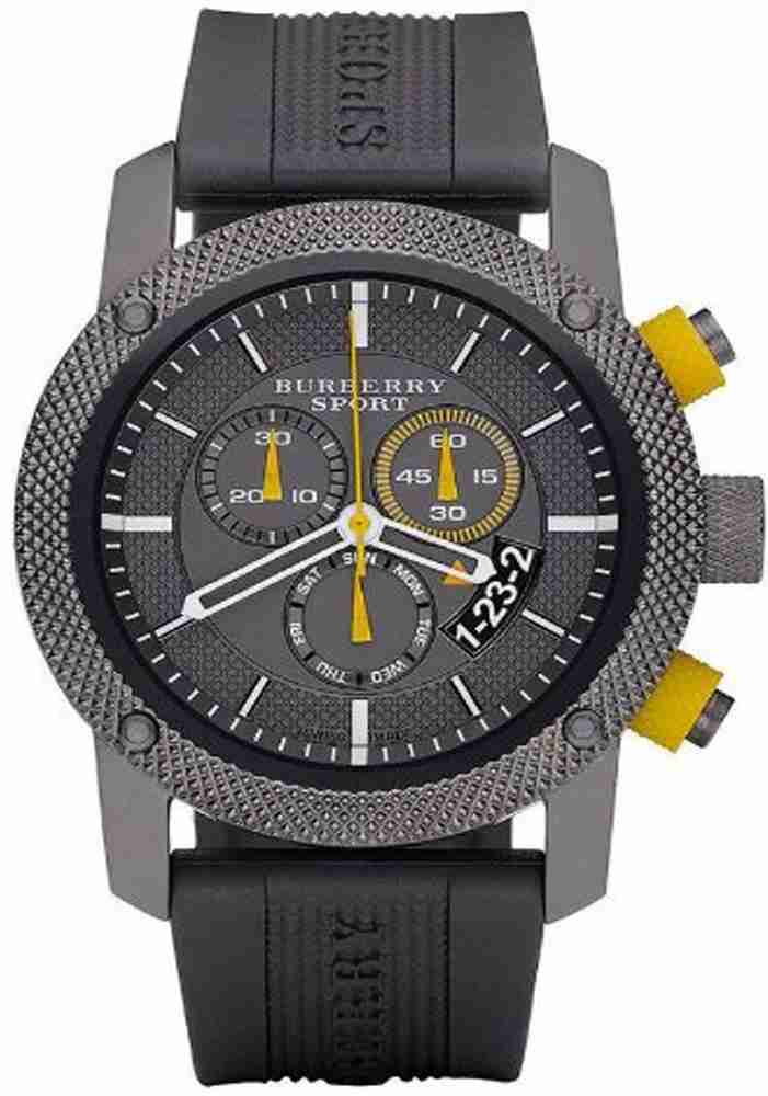 Burberry sport men's watch clearance