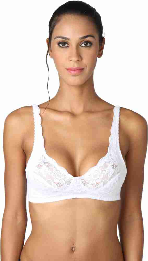 Bodyline by NA Lacy Full Coverage Non Padded Bra Women Full