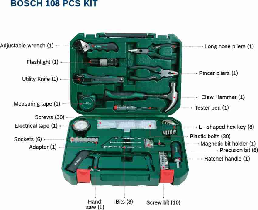 Buy Bosch Repair Kit Suitable For PC, Part No 0986AB7738 Online in India at  Best Prices