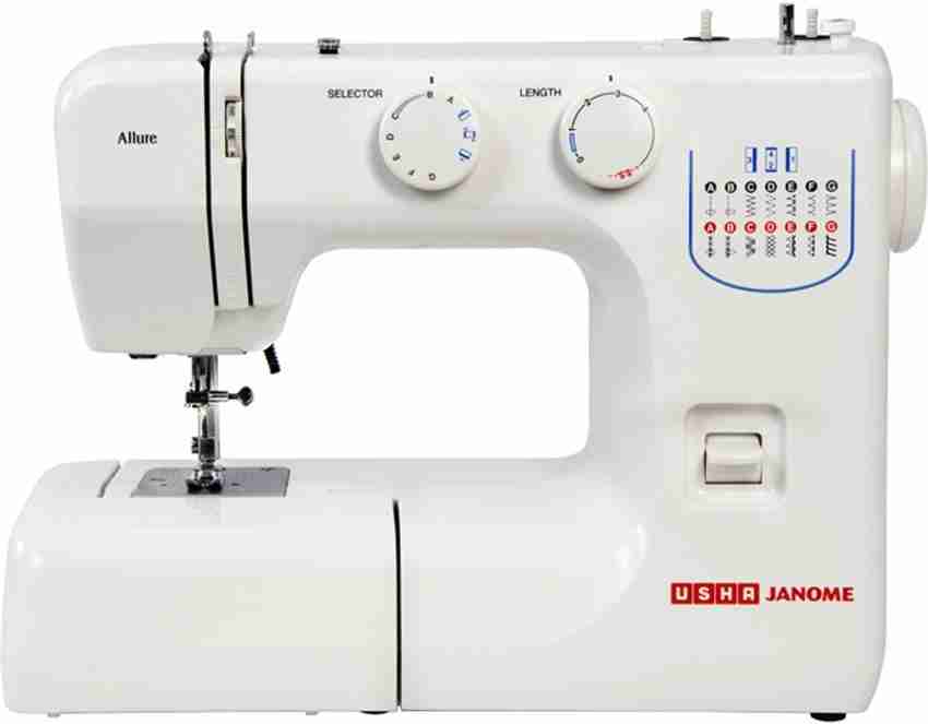 USHA Janome Allure Electric Sewing Machine Price in India - Buy 