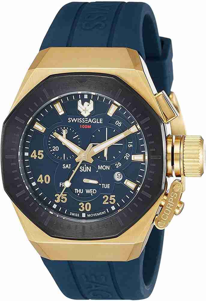 Swiss Eagle Analog Watch For Men