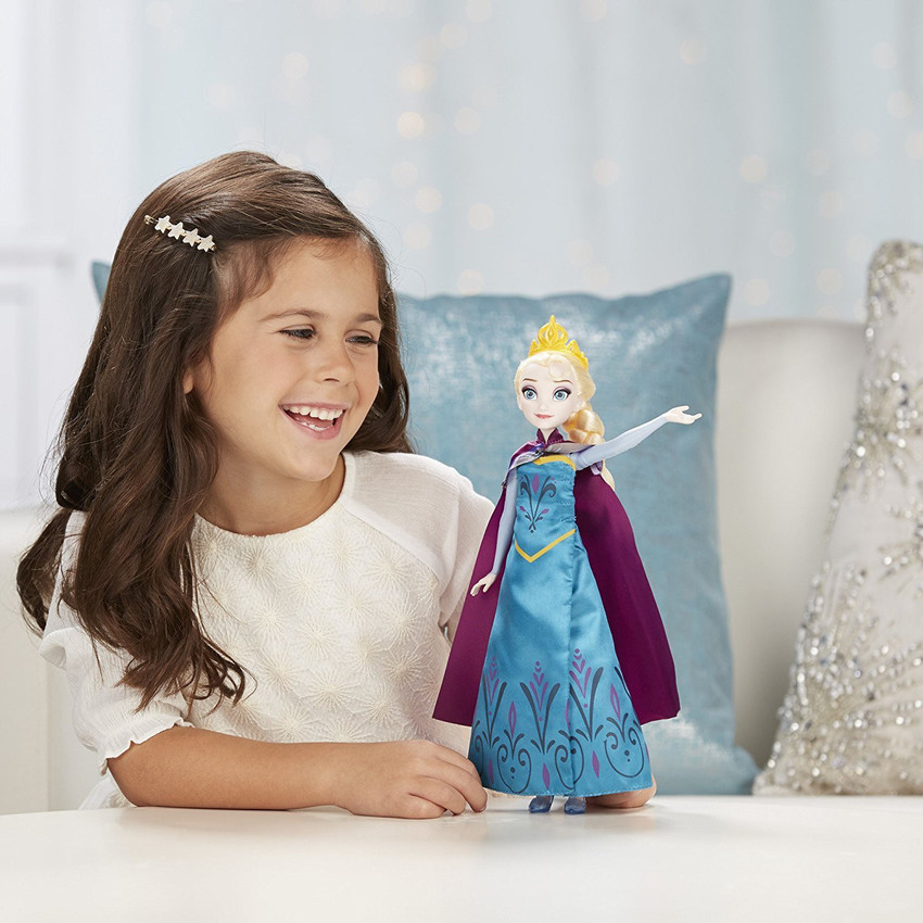 Hasbro Disney Frozen Royal Reveal Elsa Doll for 3 yrs Disney