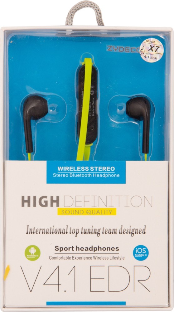 ZYDECO HD Sound Sport Headset Bluetooth Headset Price in India