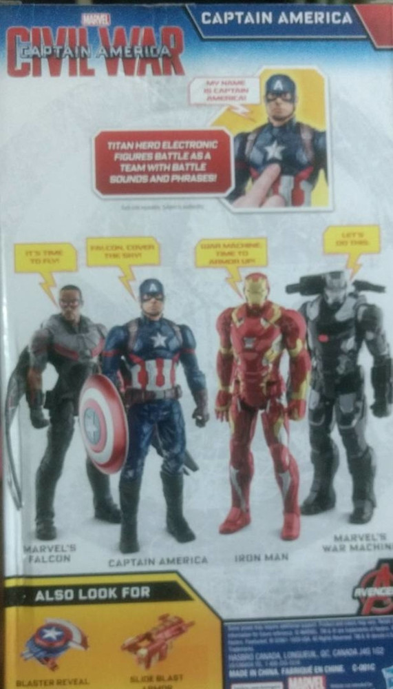 Captain america civil war titan hero series sales