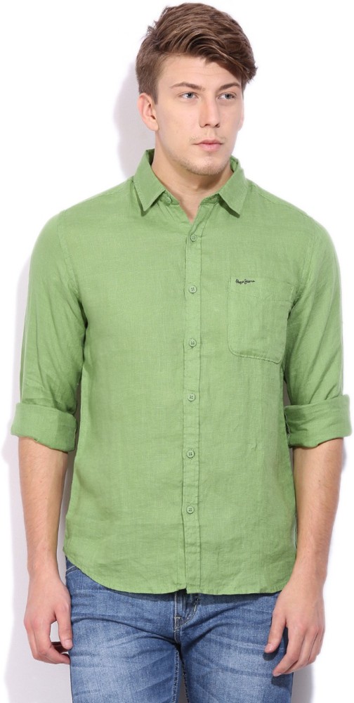 Pepe jeans green on sale shirt