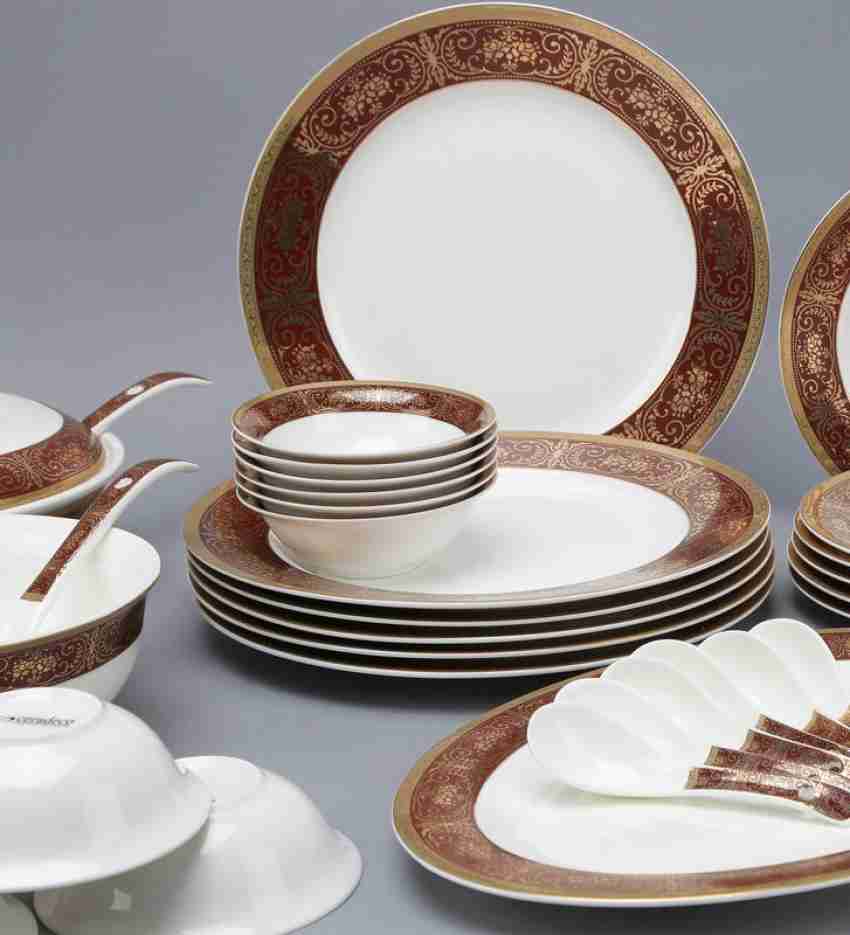 Bone china dinner set flipkart best sale