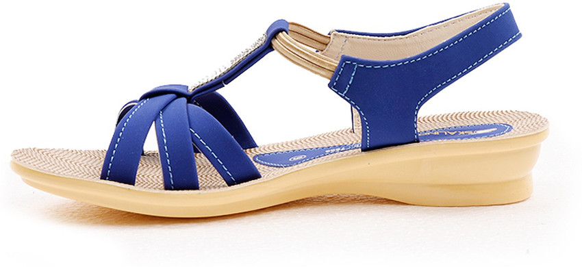 Skalino Women Blue Sandals Buy Skalino Women Blue Sandals Online