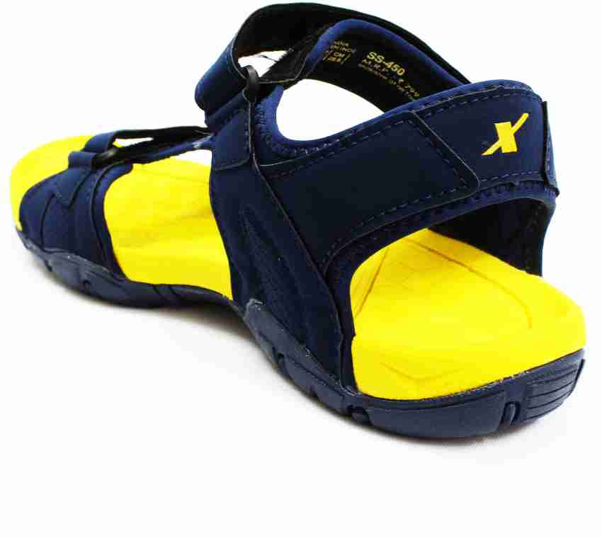 Sparx hot sale sandals yellow