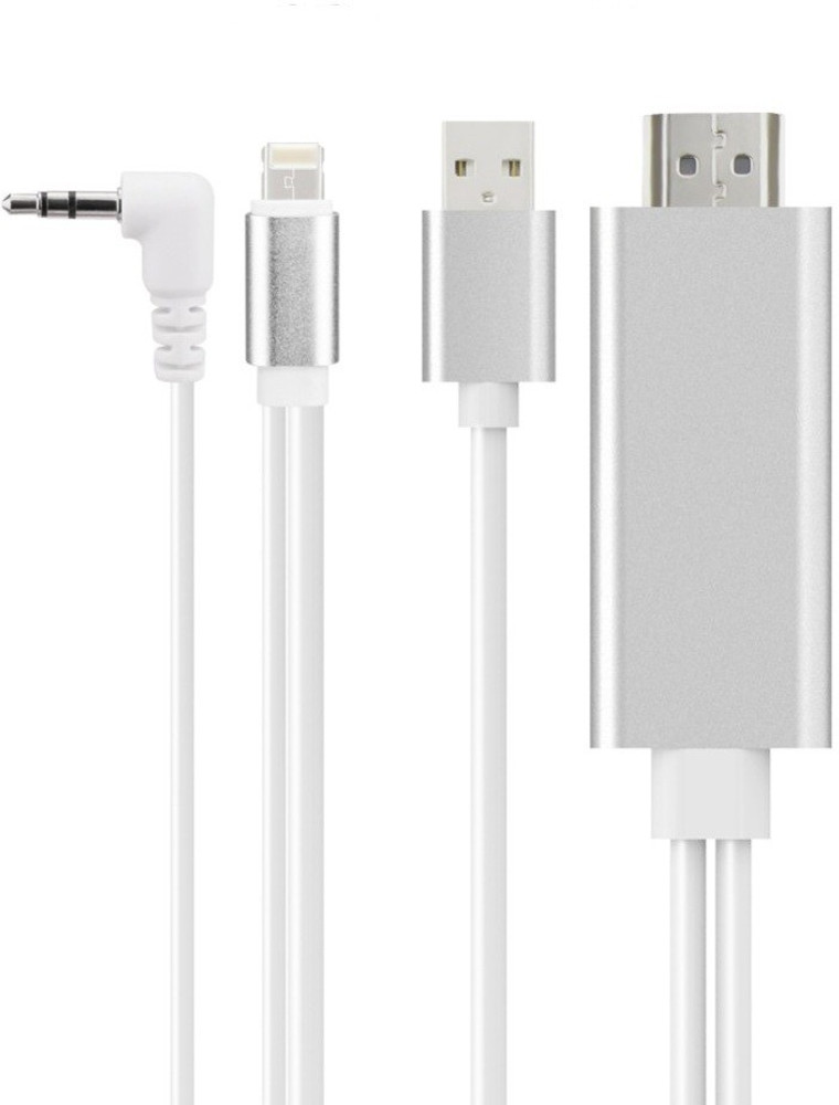 Smart Tech TV out Cable 2 In 1 HDTV Cable for Smart Android Phone