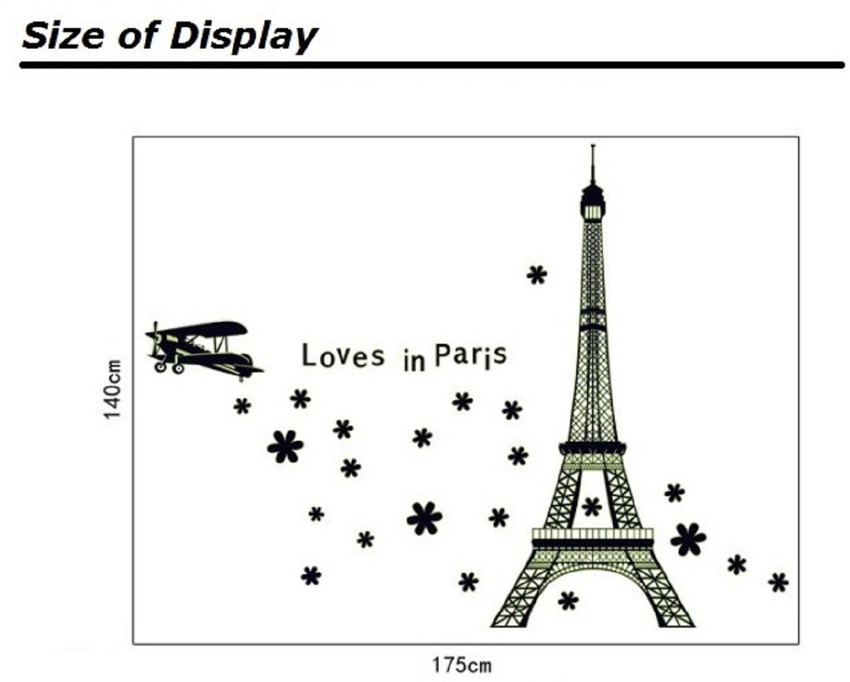 Details more than 79 eiffel tower wall decor stickers best vova.edu.vn