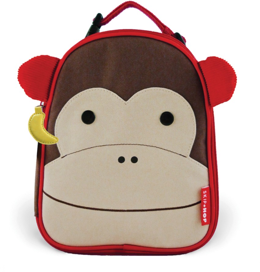 SKIP HOP Zoo Insulated Lunch Bag, Marshall Monkey Lunch Bag  - Lunch Bag