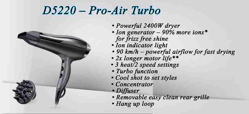 Secador remington best sale pro air dry