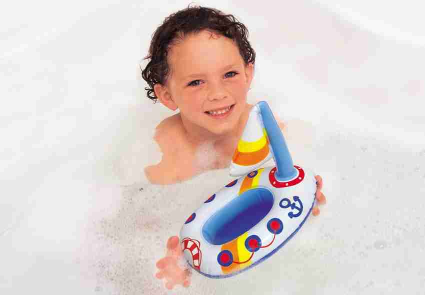 INTEX Puff N Play Water Toys 58590NP Fashion Boat Inflatable