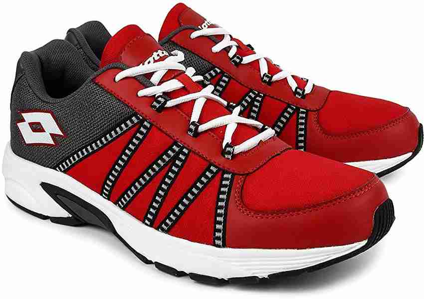 Lotto shoes red colour hotsell