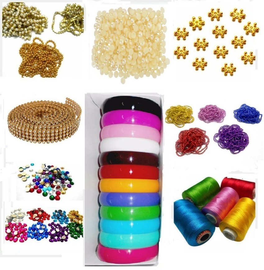 How to prepare sales silk thread bangles