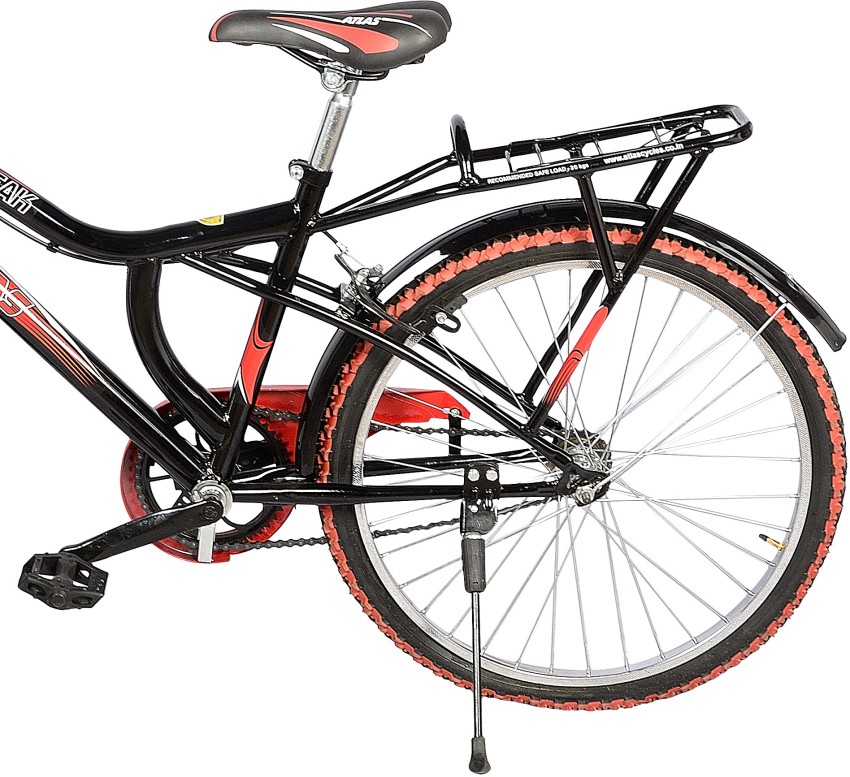 ATLAS Peak IBC 24 inches Single Speed Black Red 24 T Mountain