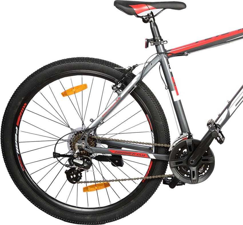 ATLAS Peak P275 10 FS DB 21 Speed Grey Red 27.5 T Mountain