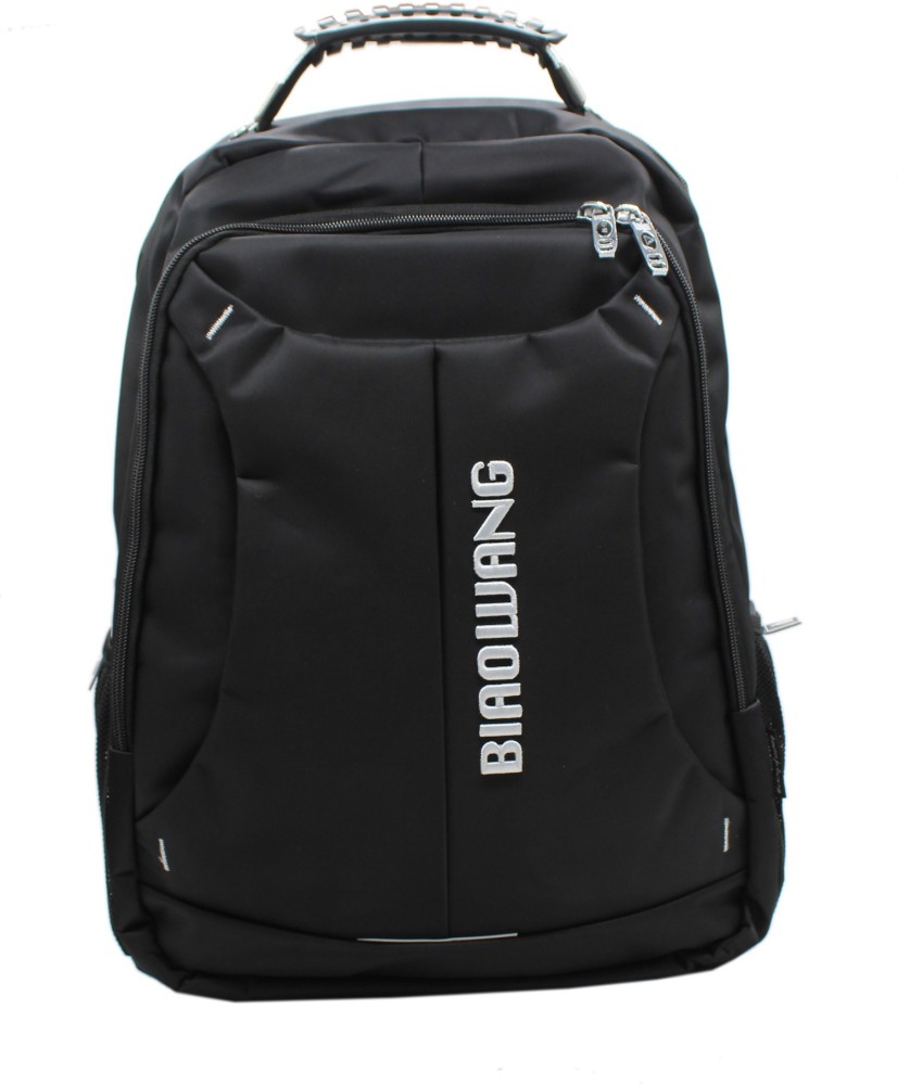 biaowang 16 inch Laptop Backpack Black Price in India Flipkart