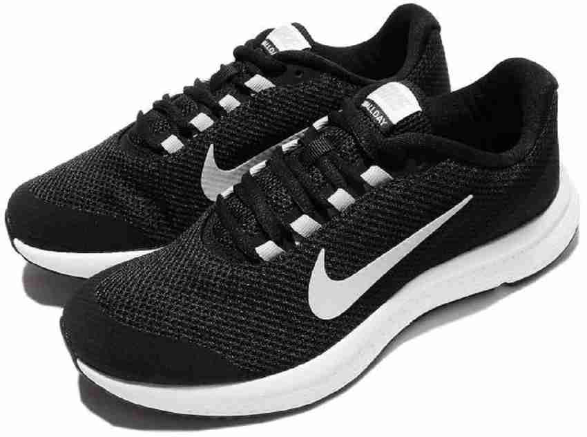 NIKE Runallday Black White Men Running Shoes Sneakers Trainers