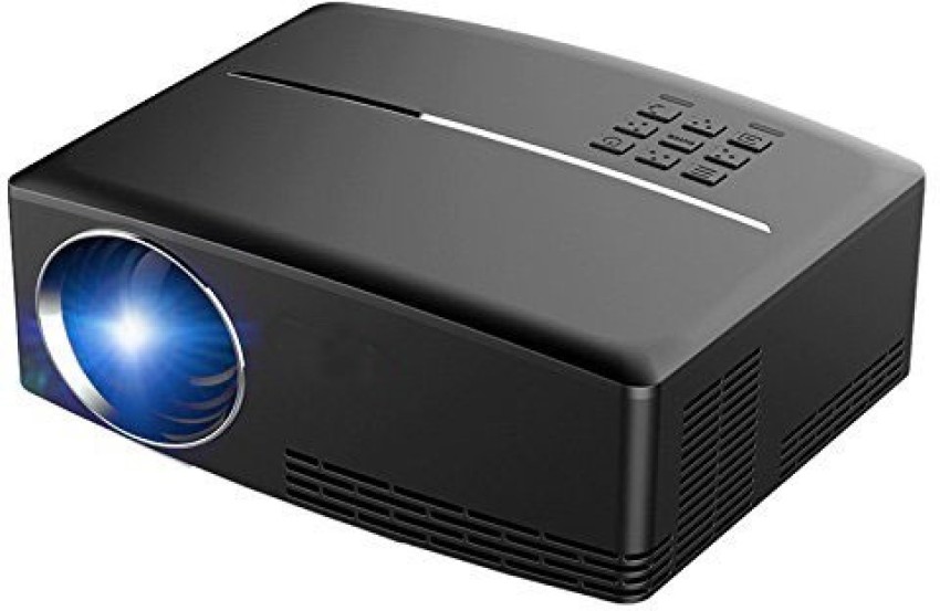 IBS WIFI Mini Projector ,1080P HD Portable Projector with 4600 Lux and 200  Screen, Compatible with Android/iOS/HDMI/USB/SD/VGA Portable Projector,  Projector with Synchronize Smartphone Screen (4600 lm) Portable Projector  Price in India 