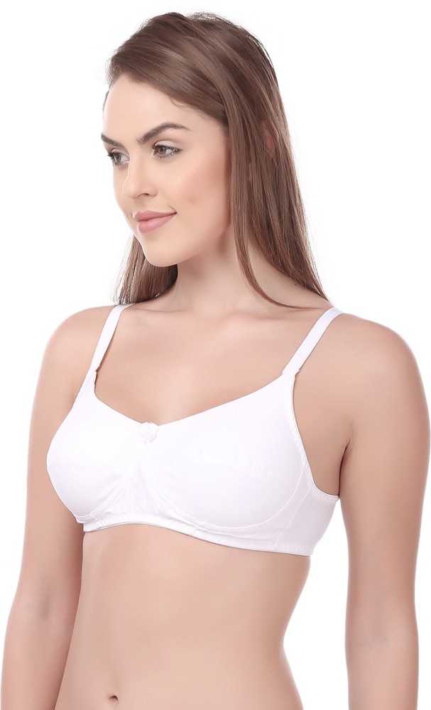 Buy Softline Butterfly Women's Stretch Cotton Wire Free Casual Full  Coverage Bra (Pack of 1055) (1055_Maroon_44C) at