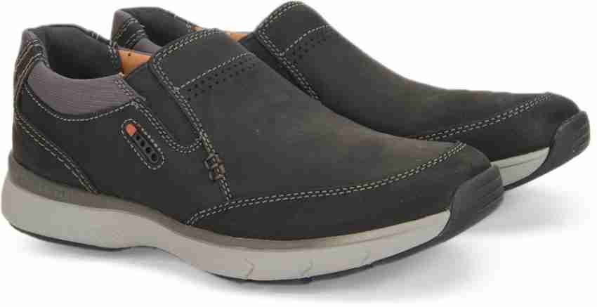 CLARKS SEVERON STEP BLACK NUBUCK Driving Shoes For Men Buy Black Color CLARKS SEVERON STEP BLACK NUBUCK Driving Shoes For Men Online at Best Price Shop Online for Footwears in