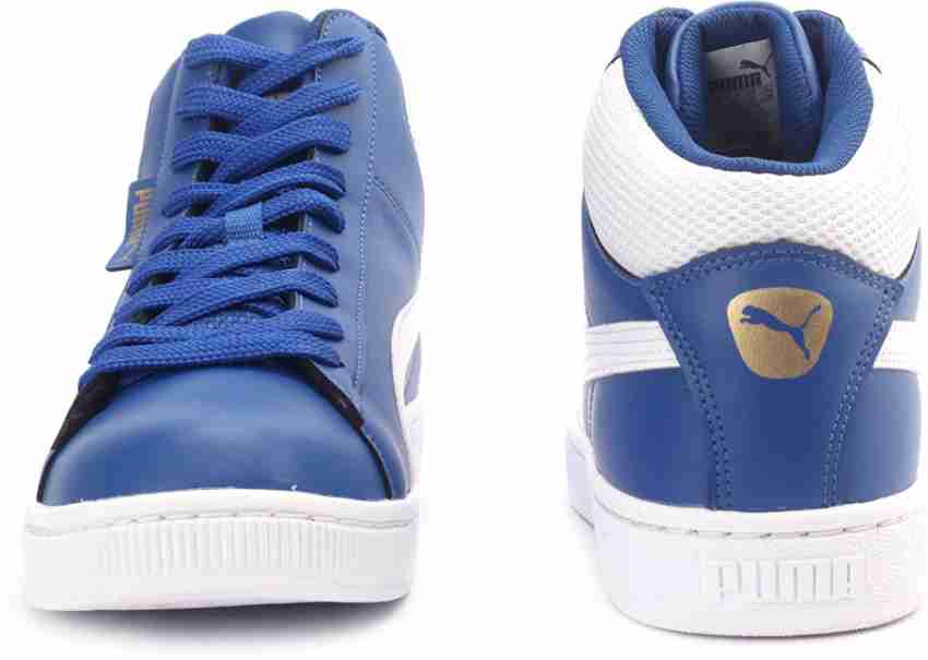 PUMA 1948 Mid DP Sneakers For Men Buy TRUE BLUE Puma White Gold