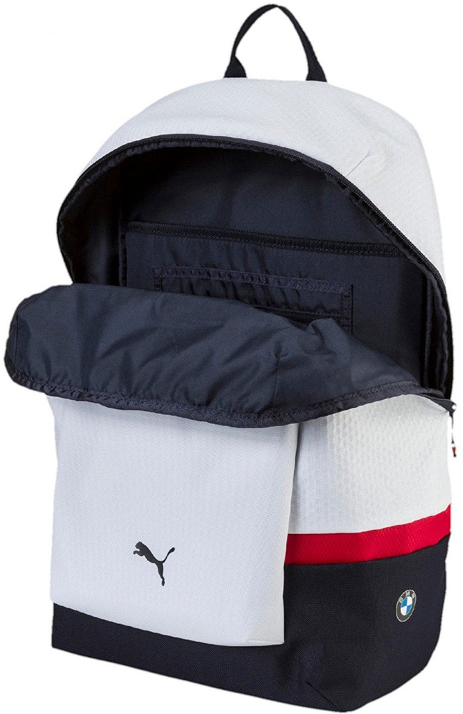 PUMA BMW Motorsport Backpack 25 L Laptop Backpack White Price in India Flipkart