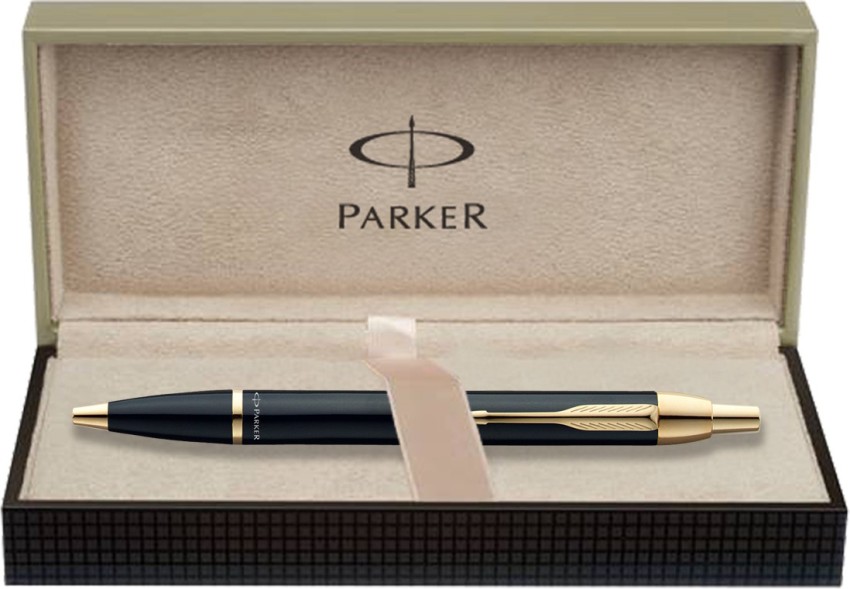 Parker IM Black Gold Trim Ballpoint Pen