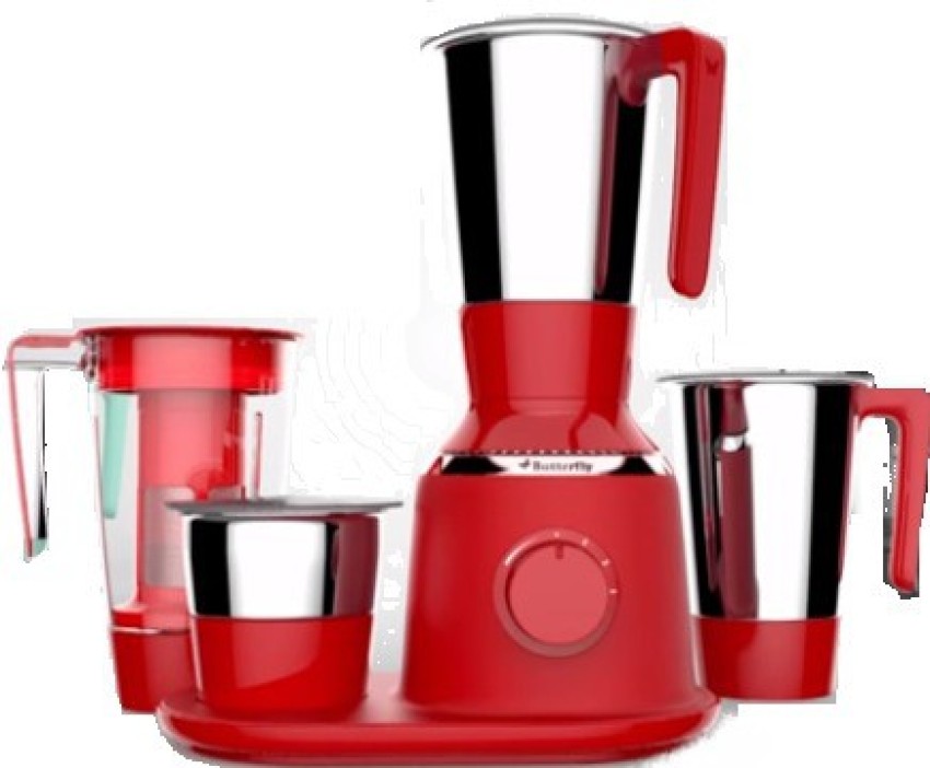 Butterfly mixer grinder red outlet colour