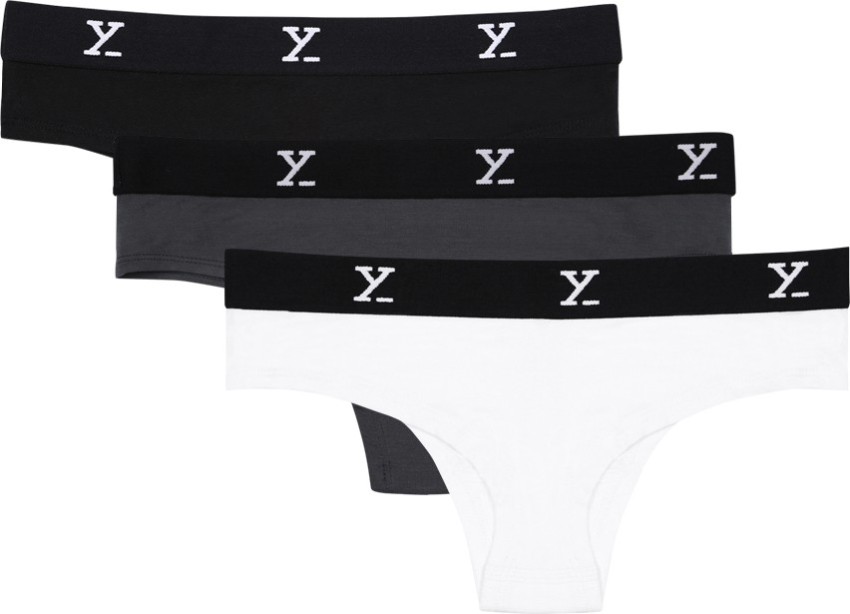 XYXX Women Thong White, Black, Grey Panty - Buy XYXX Women Thong White,  Black, Grey Panty Online at Best Prices in India