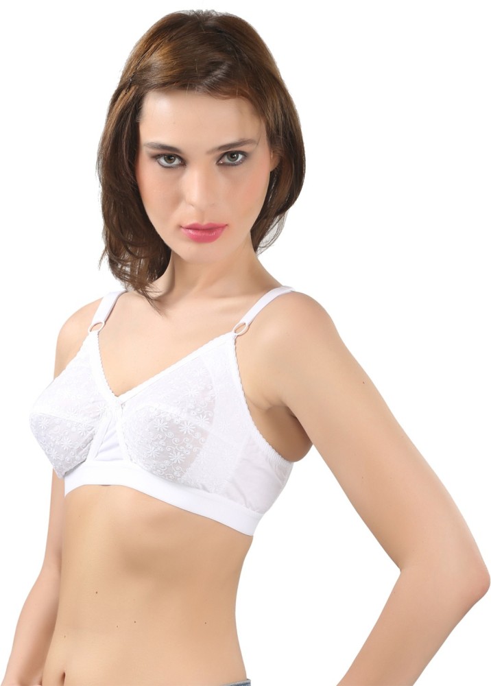 Buy Bodycare B, C & D Cup Perfect Coverage Bra In 100% Cotton-Pack Of 3 -  Multi-Color Online
