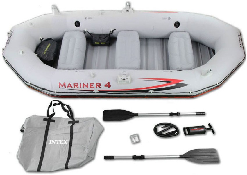 INTEX Mariner 4 Boat Set (68376NP) Inflatable Pool Accessory Price in India  - Buy INTEX Mariner 4 Boat Set (68376NP) Inflatable Pool Accessory online  at