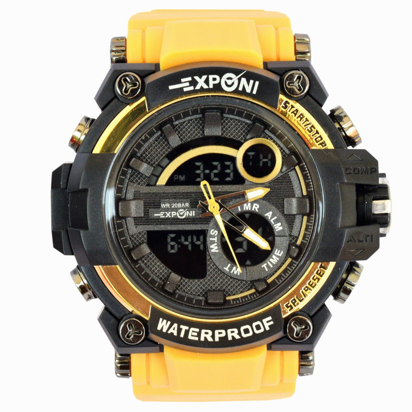 Buy CREATOR Analog Digital Watch For Men Exponi WR 20 BAR