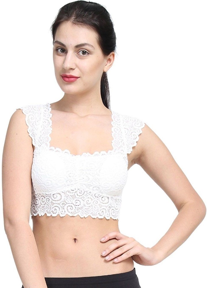 KavJay Readymade Blouse cum Bra padded with soft cups Women