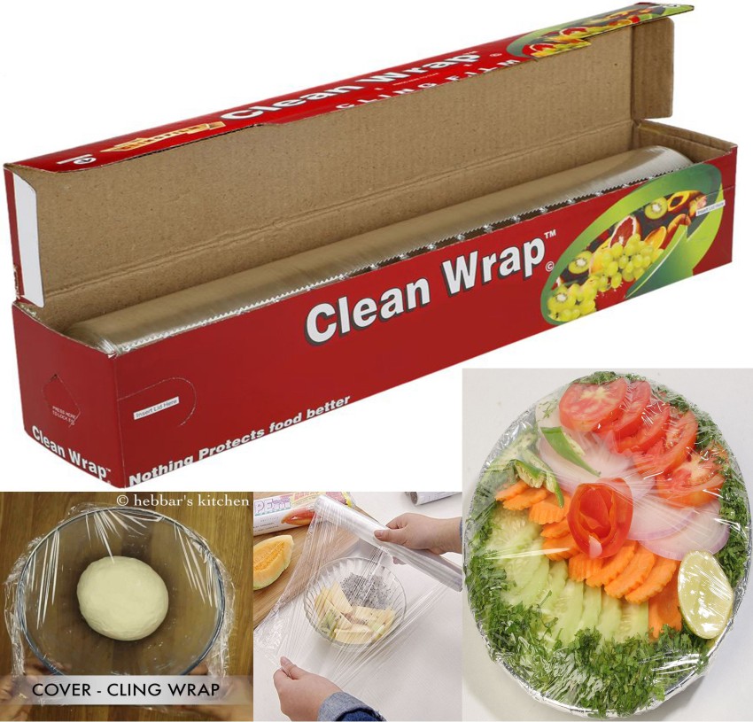 Cleanwrap Cling Film 100 Meter with cutter Shrinkwrap Price in