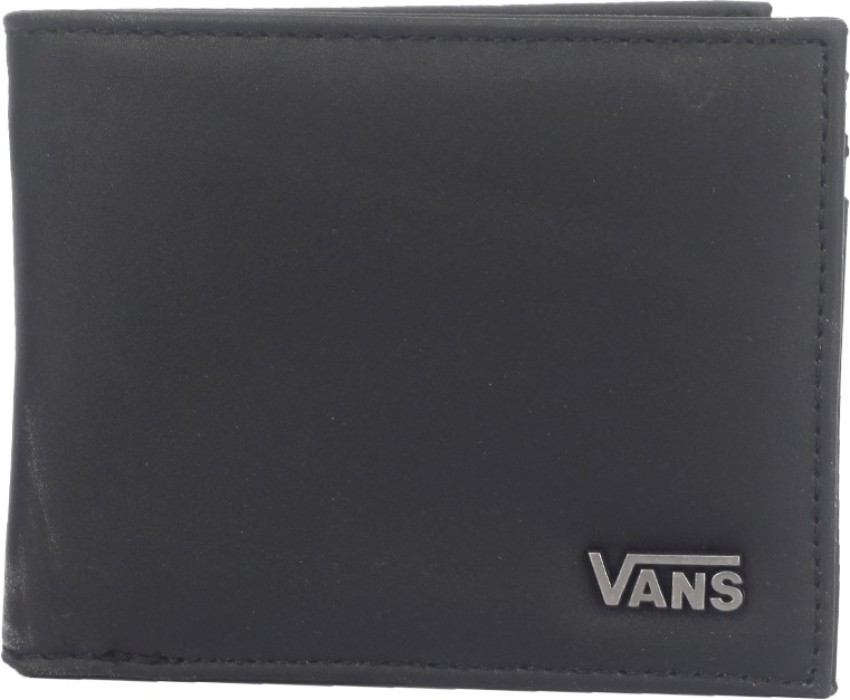 VANS Men Black Artificial Leather Wallet BLACK Price in India