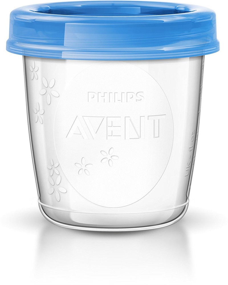 Avent milk cheap storage cups