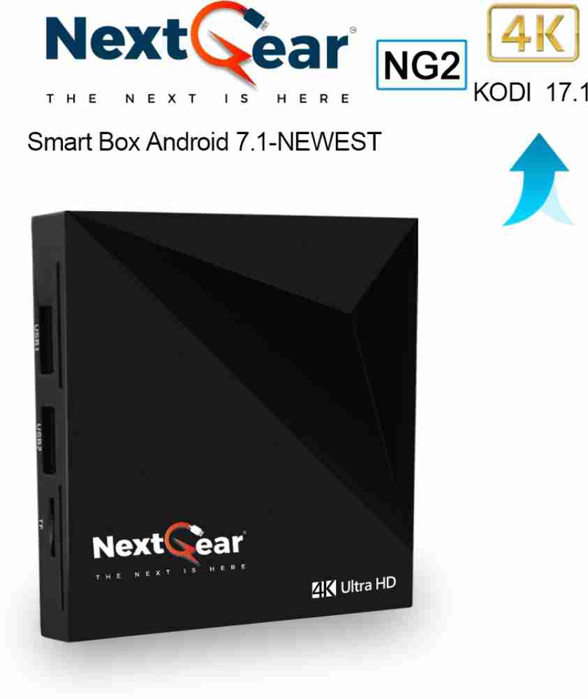NextGear ( NG2) 7.1 Android TV Box/Smart TV Box /Internet TV Box Media  Streaming Device - NextGear 